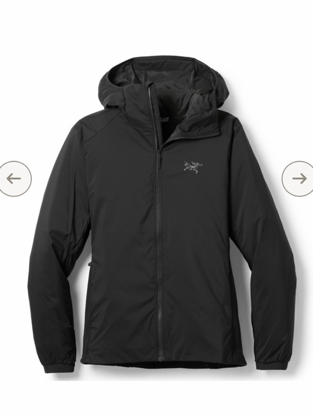 Arc'teryx Hoody Insulated Lightweight Jacket Size S